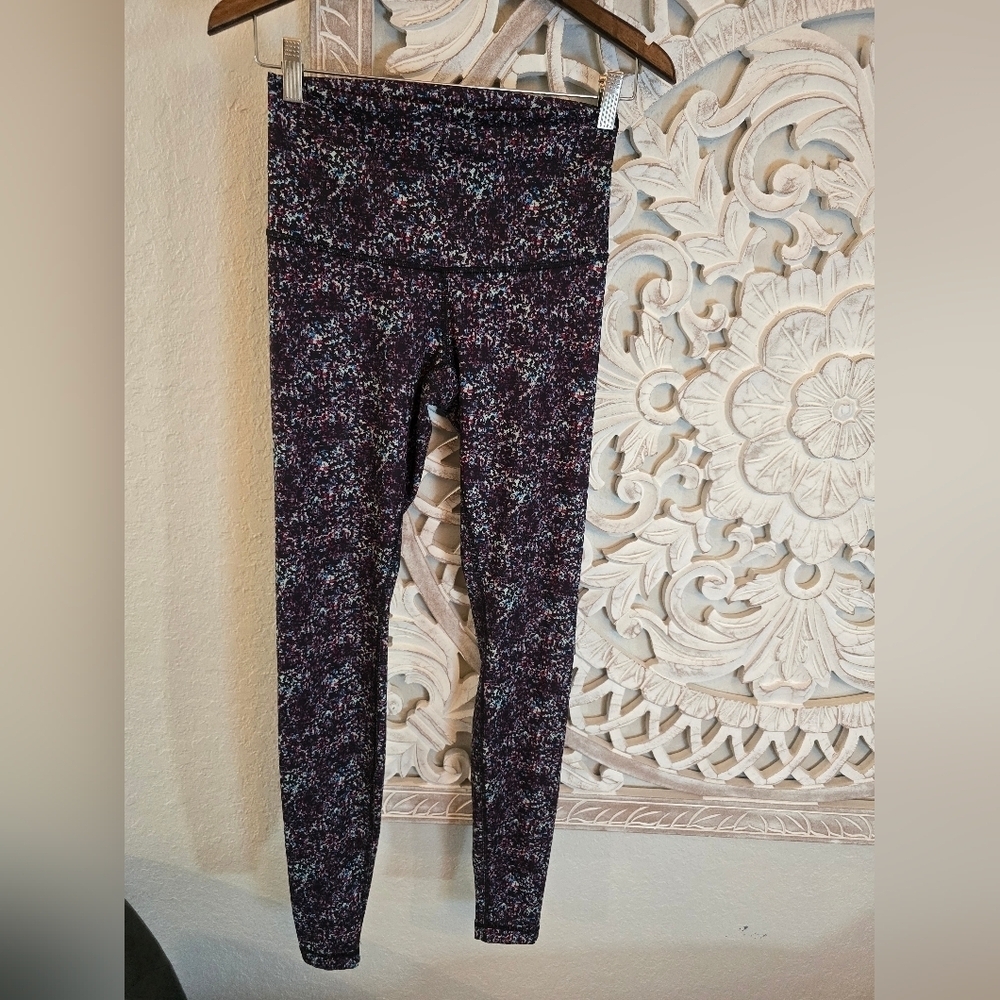 lululemon athletica Multicolor Patterned Leggings